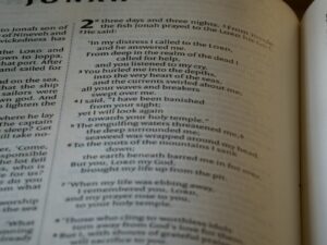 a close up of a book with an open page