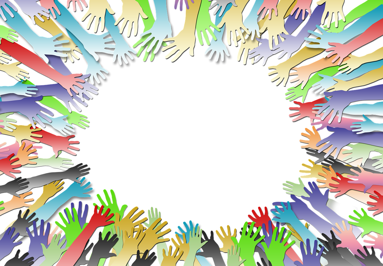 grasp, lots, hands, call for help, financial support, refugees, together, community, multicoloured, multicolored, symbol, peace, gesture, finger, solidarity, support, connectedness, design, help, concept, circle, orbit, support, support, support, support, support, help